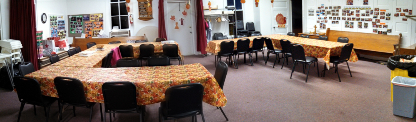 12 & 12 Recovery meeting room